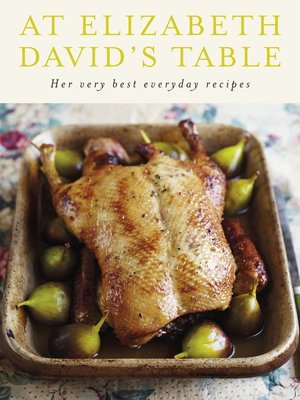 cover image of At Elizabeth David's Table
